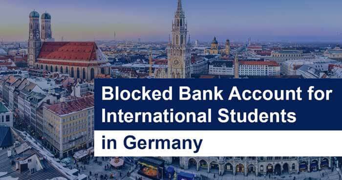Student blocked bank account in germany